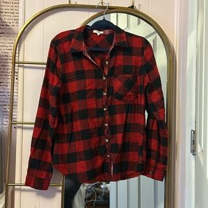 Maurices buffalo plaid shirt.